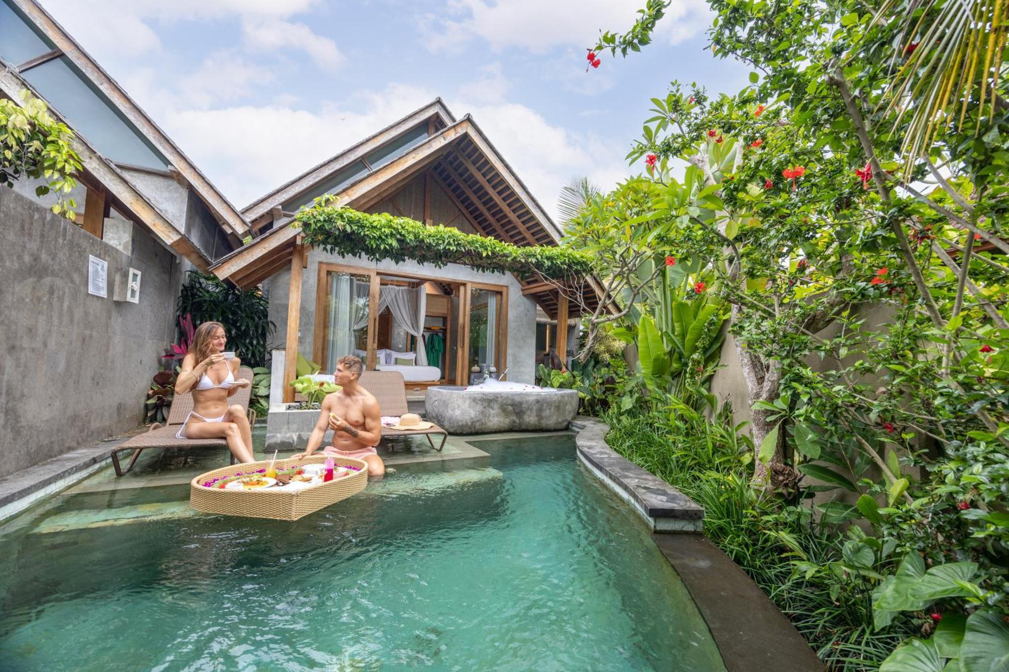 Wana Bucu Villas By Pramana Villas Ubud Exterior foto